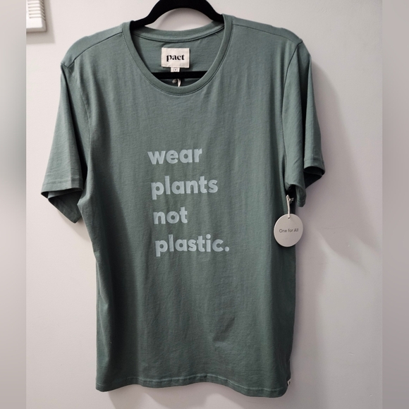 NWT Pact tshirt sz. M 100% organic cotton - Picture 2 of 9